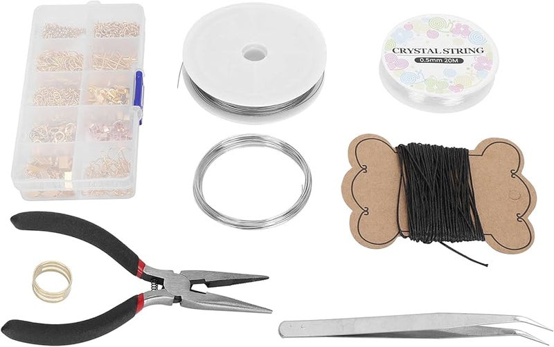 مجموعة أدوات صنع المجوهرات الذهبية الكاملة مع أدوات للمبتدئين والمحترفين - Image 1